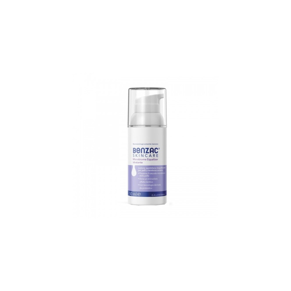 Galderma Benzac Skincare Microbiona Equalizer Lozione Idratante 50 Ml 