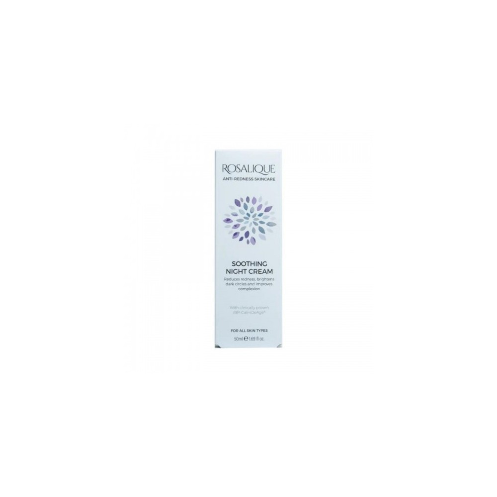 Rosalique Shoothing Night Cream Crema Notte Nutriente 50 Ml 