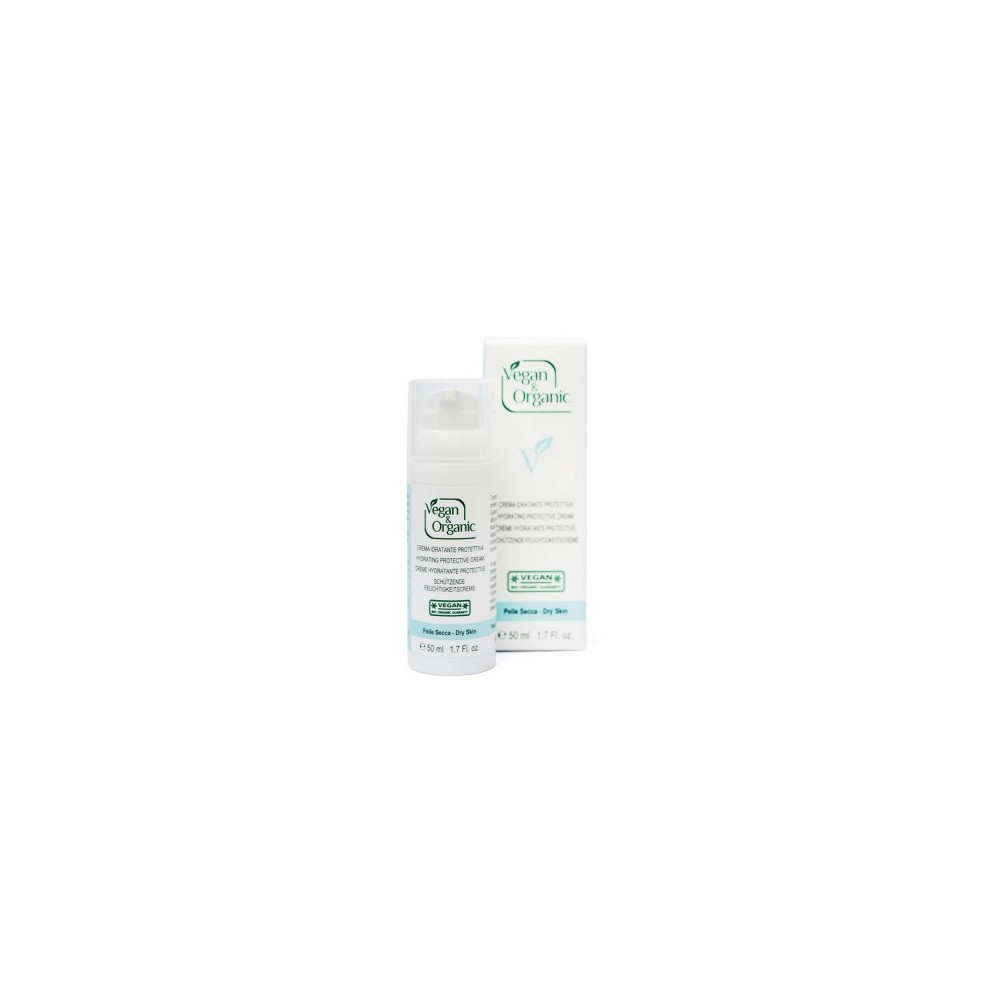 Vegan&Organic Crema Idratante Protettiva Per Pelli Secche 50 Ml 