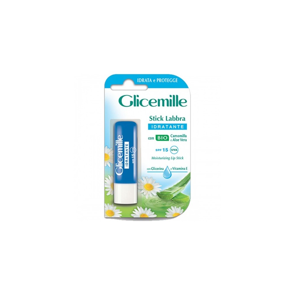 Glicemille Stick Labbra Idratante Spf 15 