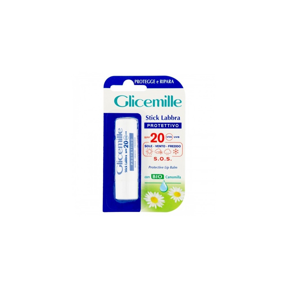 Glicemille Stick Labbra Protettivo Spf20 5,5 Ml 