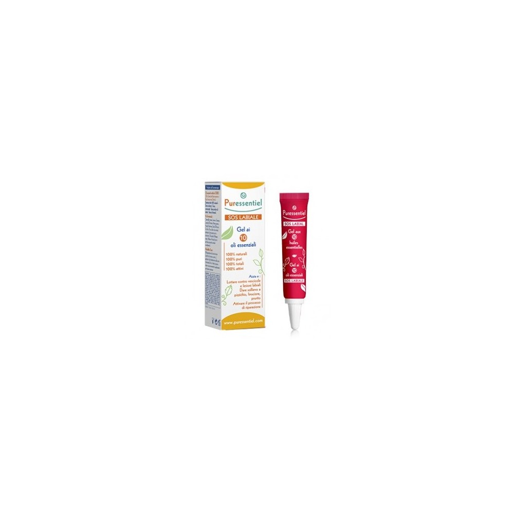 Puressentiel Gel Sos Labiale Gel Ai 10 Oli Essenziali 5 Ml 