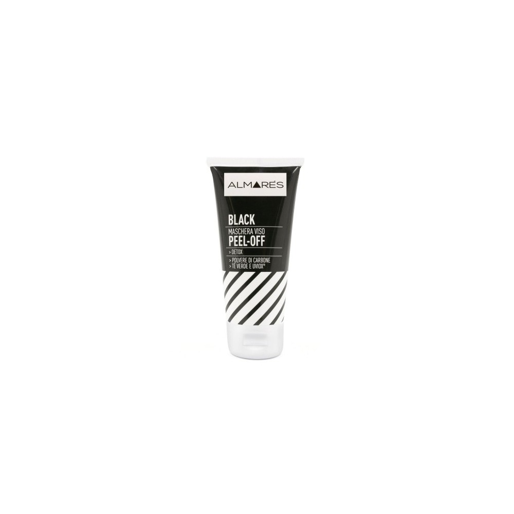 Almares Black Maschera Viso Detox Peel-Off 100 Ml 