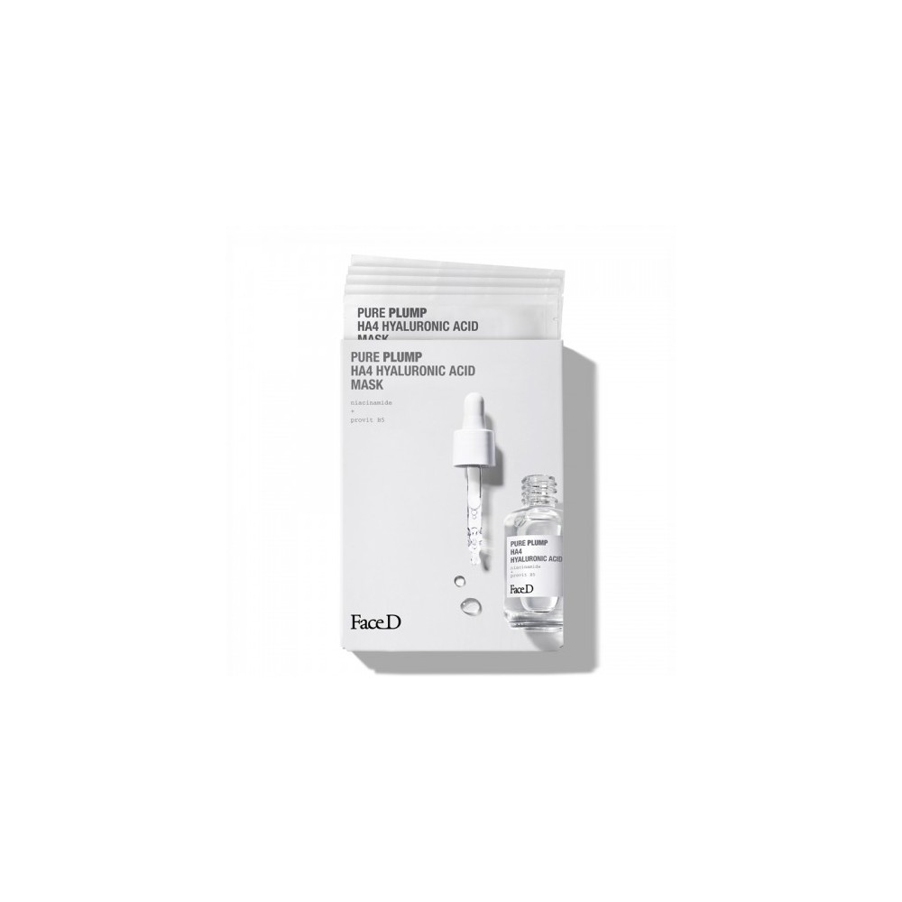 Face D Pure Plump Ha4 Acido Ialuronico 5 Maschera Viso Idratante E Rassodante 