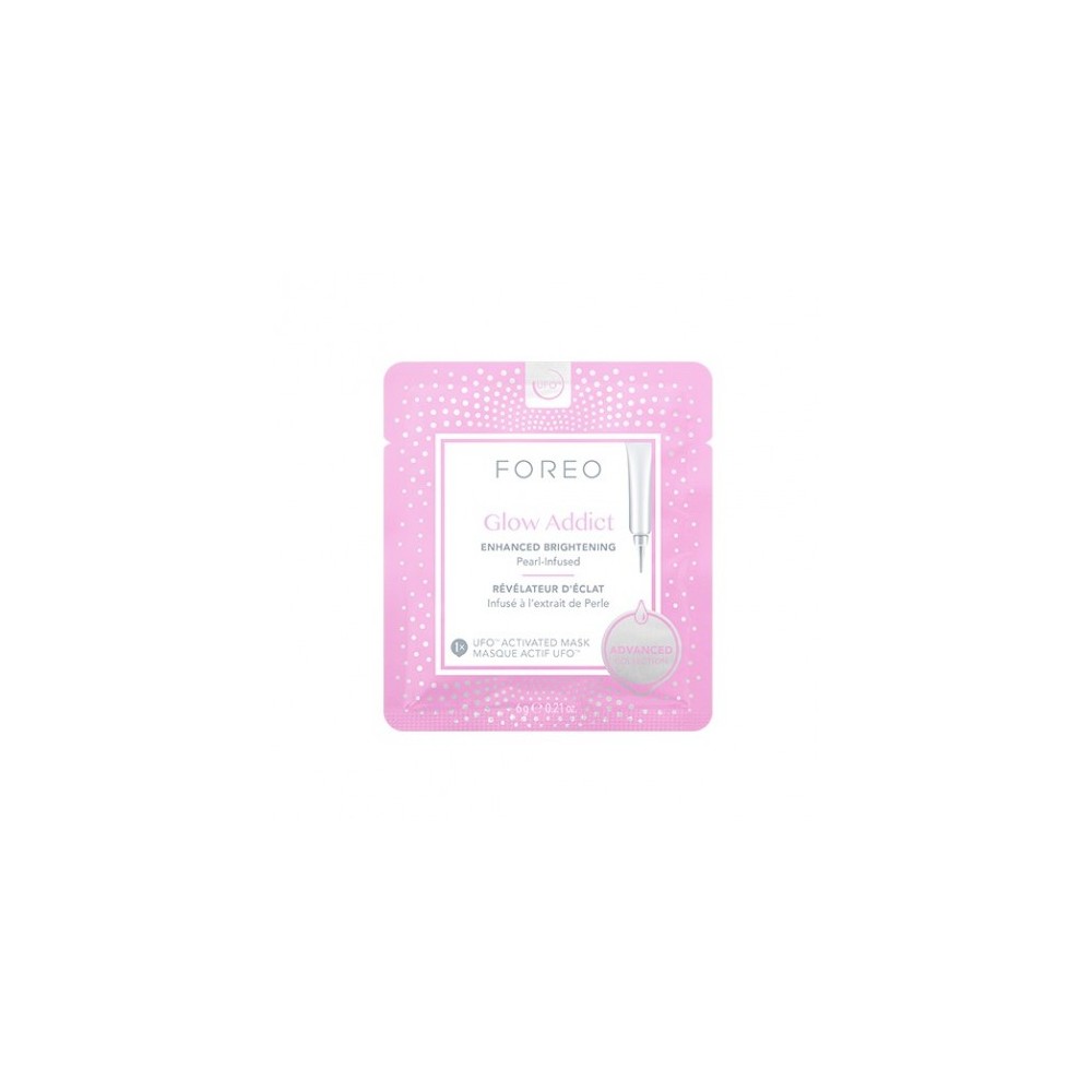 Foreo Glow Addict 6 Maschere Illuminanti Per Dispositivi Ufo 