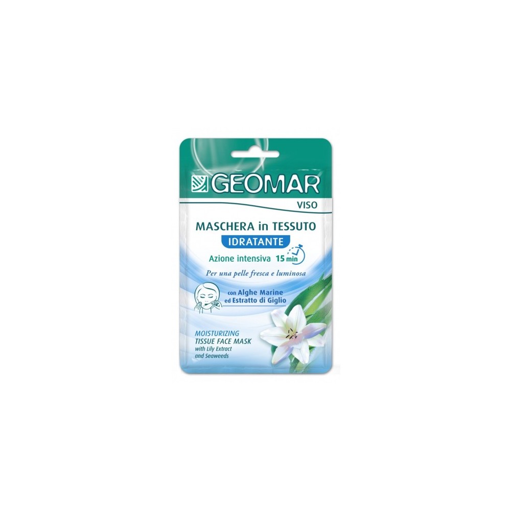 Geomar Maschera In Tessuto Idratante Viso 22 Ml 