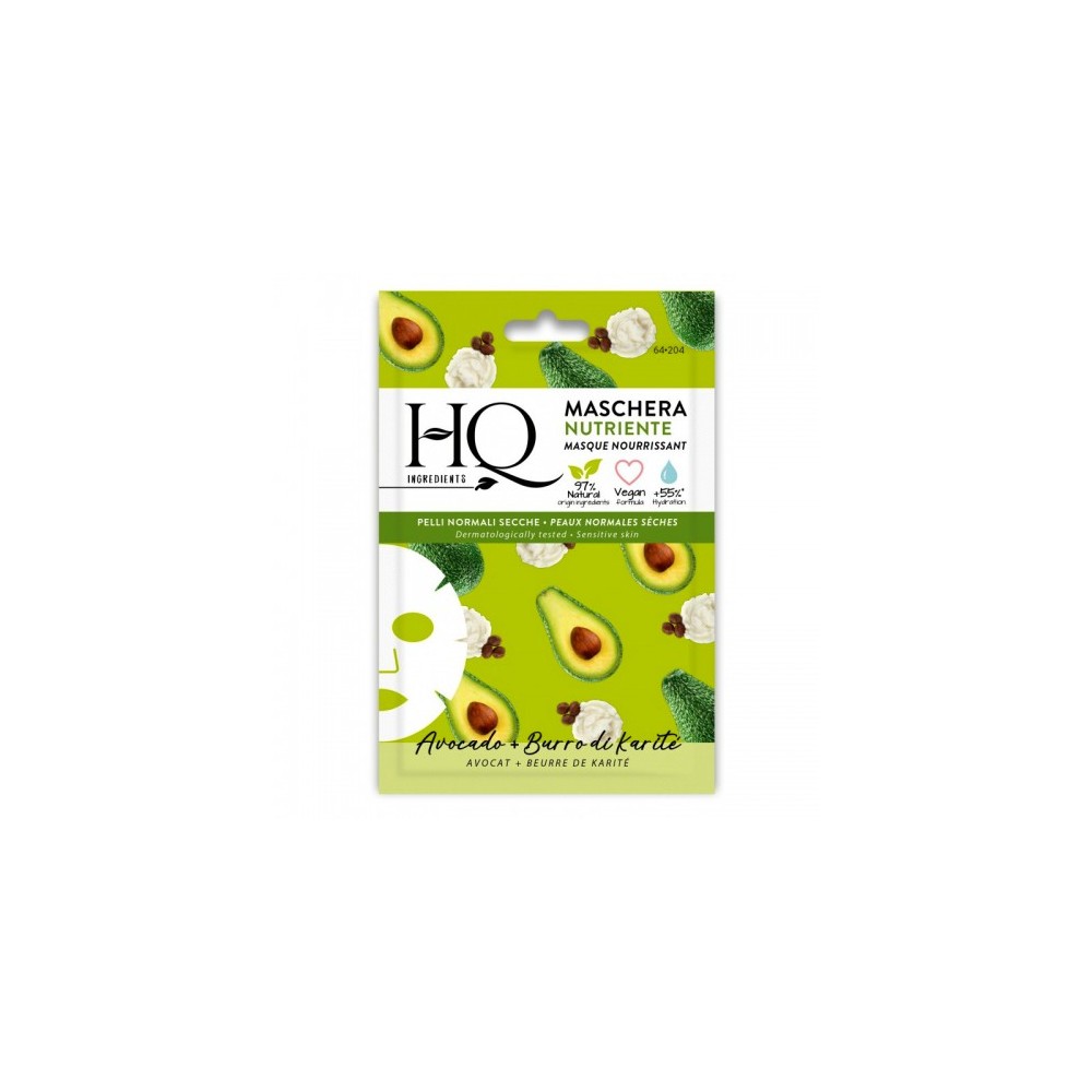 Hq Maschera Viso In Tessuto Nutriente 12 Ml 