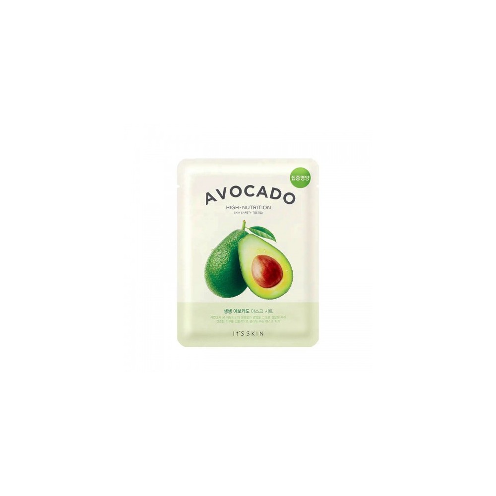 It S Skin Avocado High-Nutrition Maschera In Tessuto Nutriente Ed Idratante 