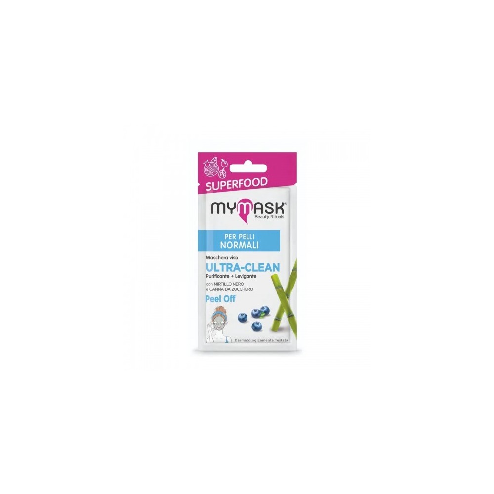 Mymask Superfood Ultra-Clean Maschera Purificante E Levigante 