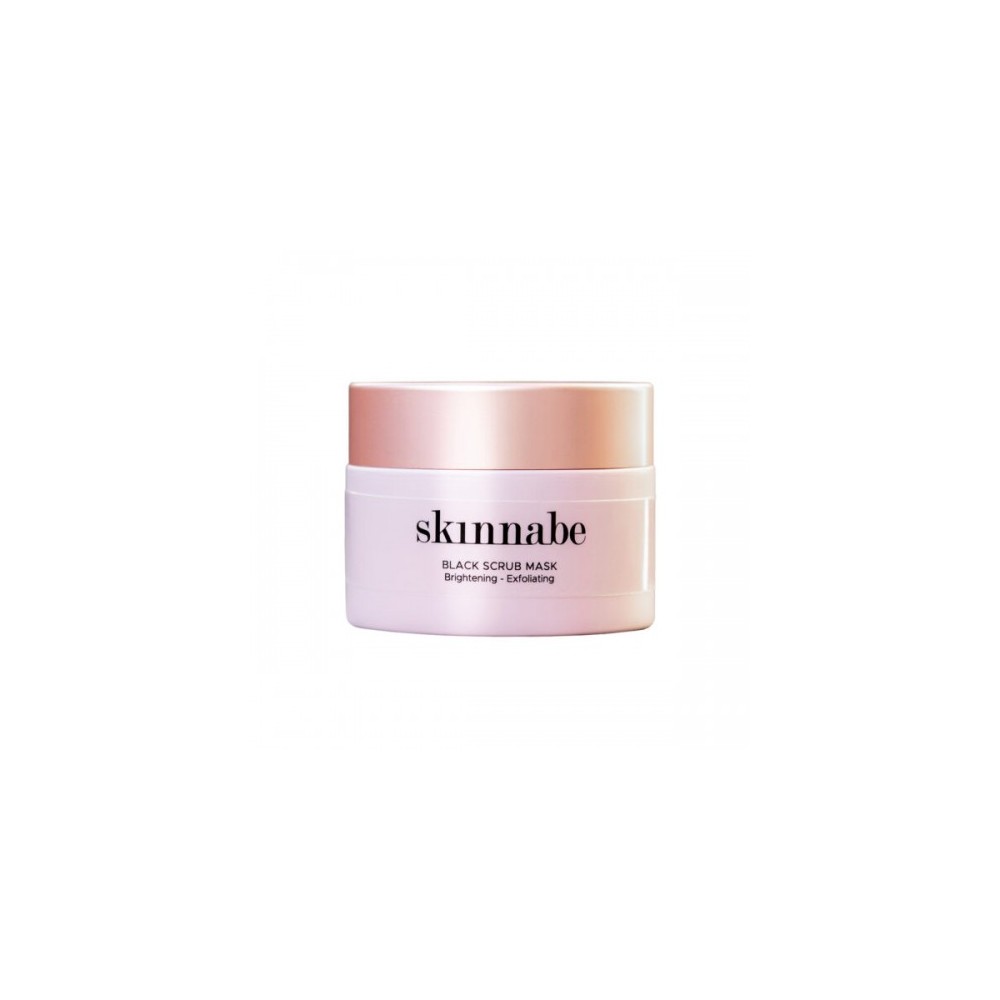 Skinnabe Black Scrub Mask Maschera Illuminante Ed Esfoliante 50 Ml 