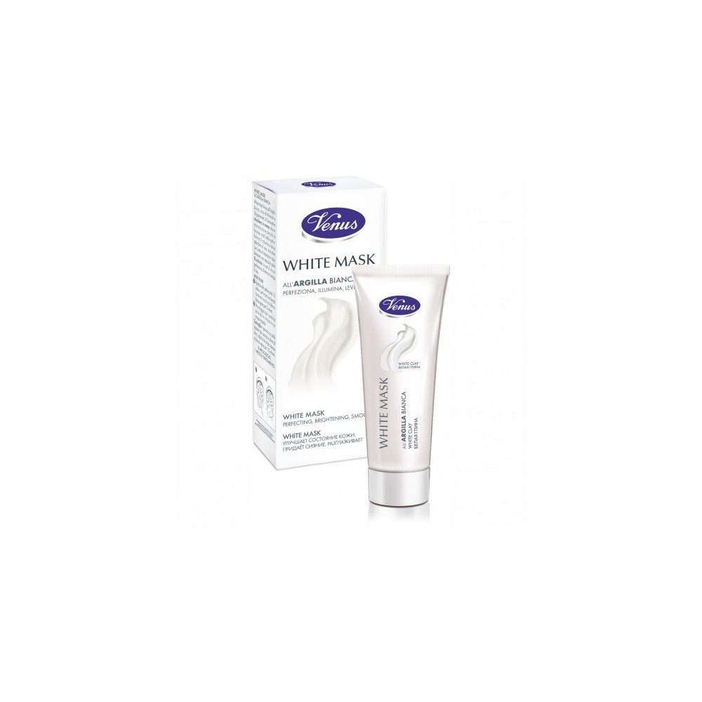Venus Maschera Viso White All'Argilla Bianca 40Ml 