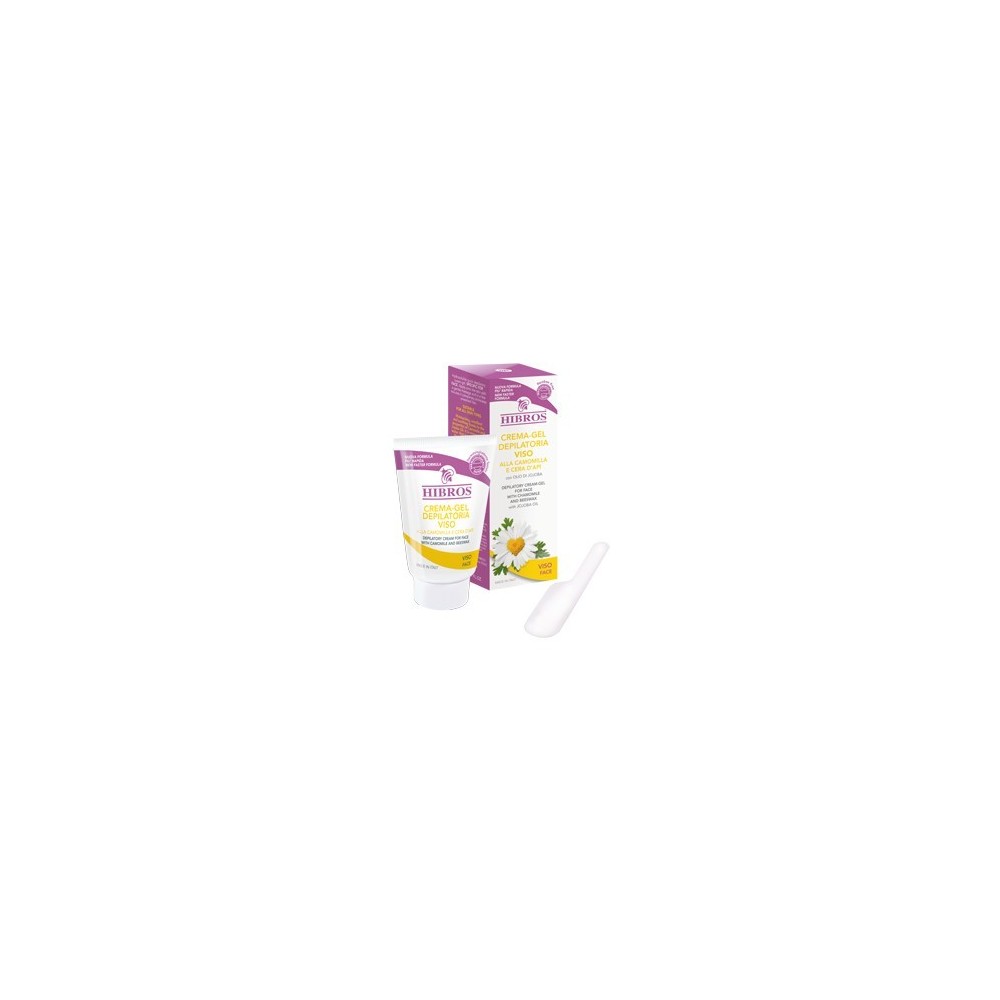 Hibros Crema Gel Depilatoria Viso Alla Camomilla 30 Ml 