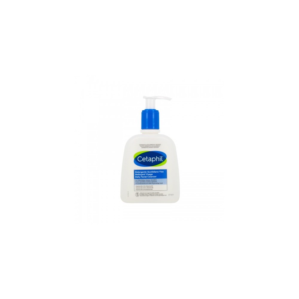 Cetaphil Detergente Quotidiano Viso Per Pelle Grassa E Sensibile 237 Ml 