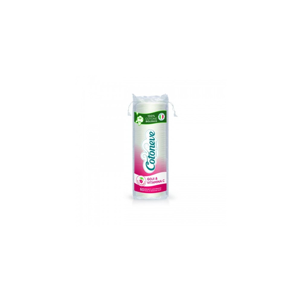 Cotoneve Dischetti Struccanti Sensitive Goji & Vitamina C 60 Dischetti 