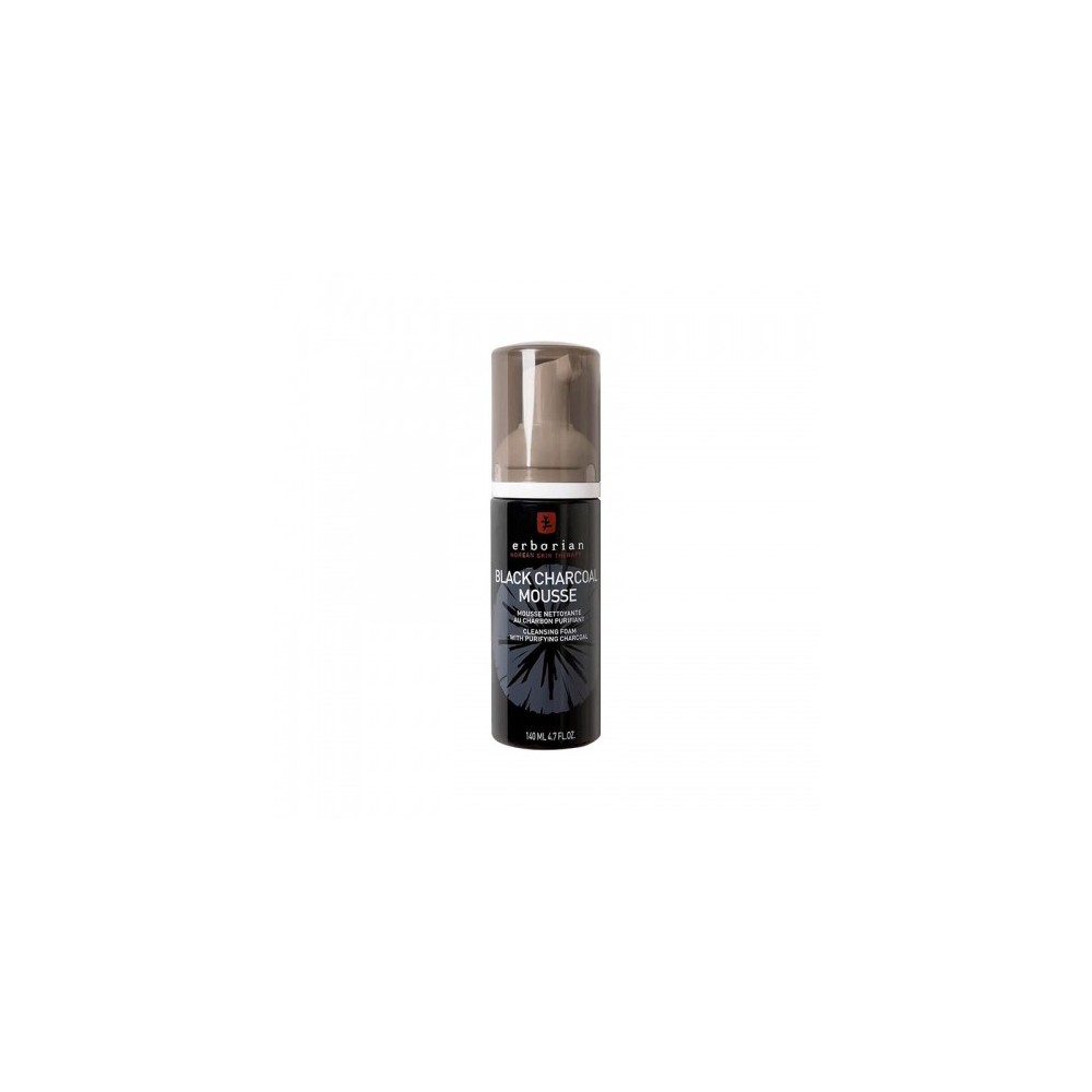 Erborian Black Charcoal Mousse Detergente Purificante Coreano 140 Ml 