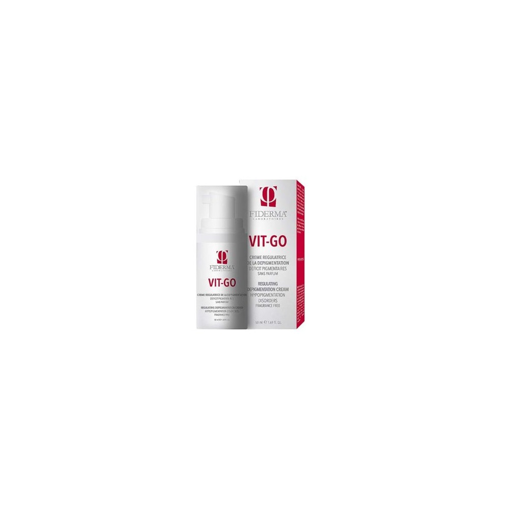 Fiderma Laboratories Vit-Go Crema Regolatrice Depigmentante 50 Ml 