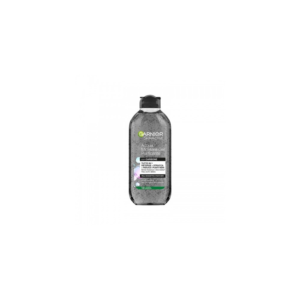 Garnier Skinactive Acqua Micellare Gel Purificante Con Carbone 400 Ml 