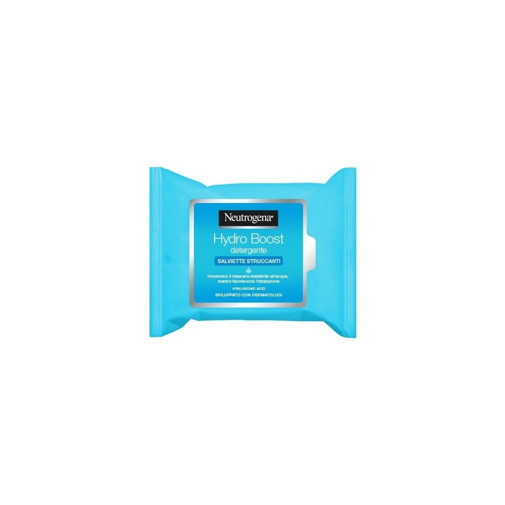 Neutrogena Hydro Boost 25 Salviettine Struccanti 