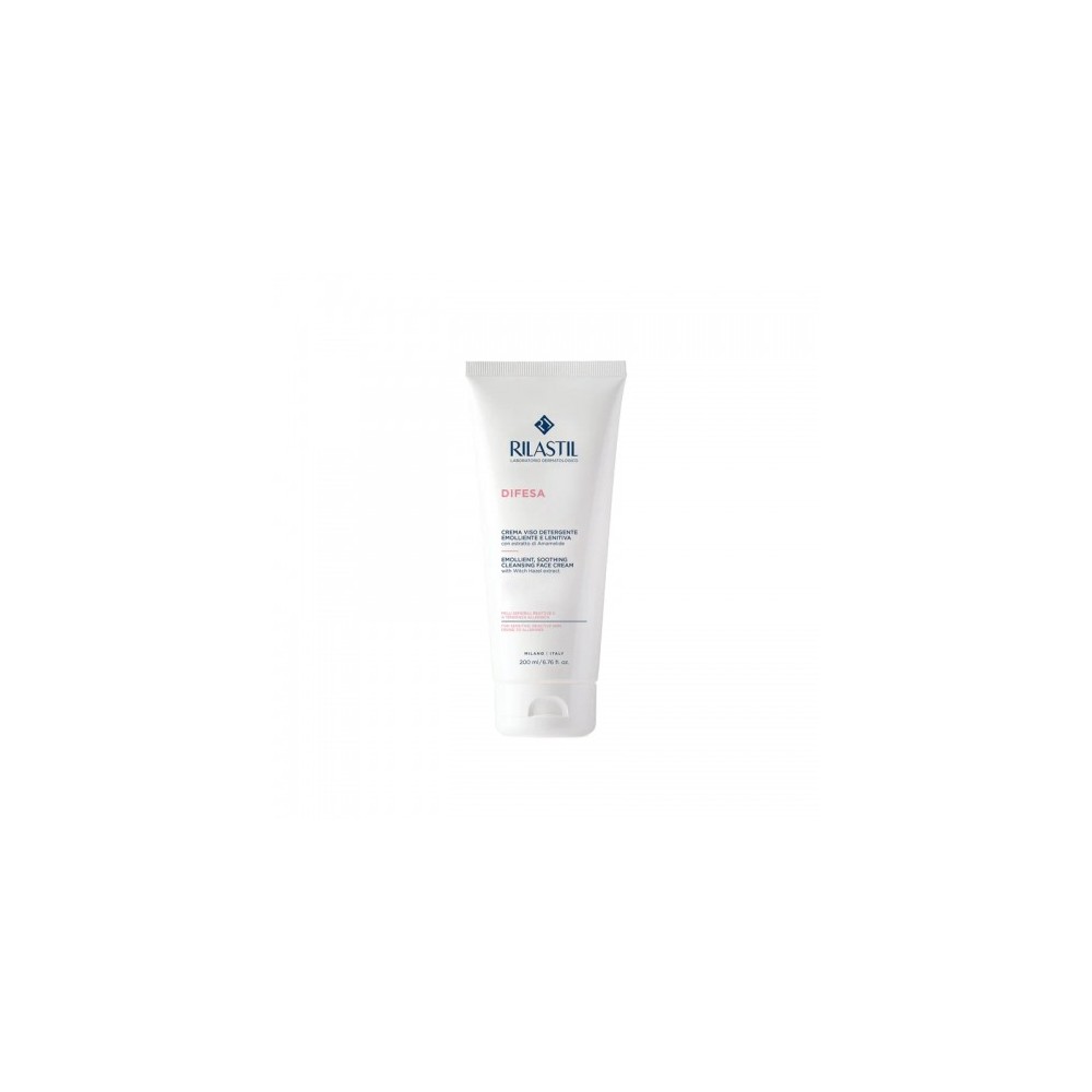 Rilastil Difesa Crema Viso Detergente Emolliente E Lenitiva 200 Ml 