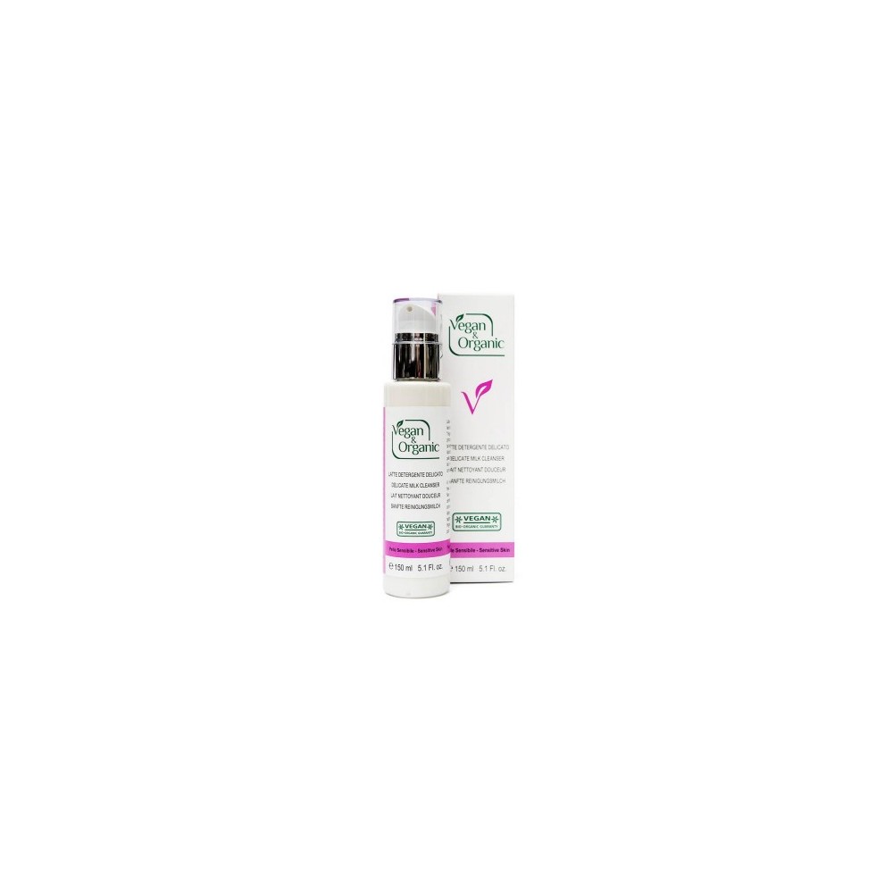 Vegan&Organic Latte Detergente Delicato Per Pelli Sensibili 150 Ml 