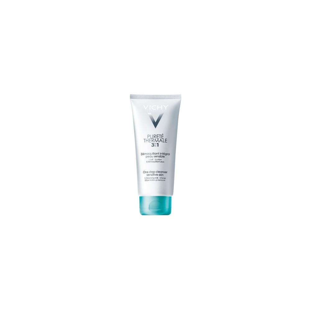 Vichy Purete Thermale Struccante Integrale 3 In 1 Tonico Detergente Viso-Occhi 200 Ml 