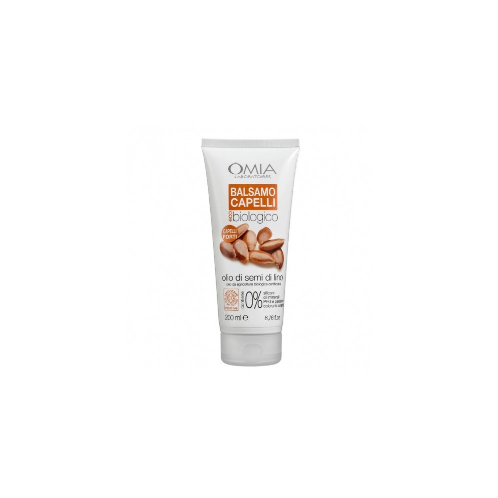 Omia Balsamo Per Cuoio Capelluto Delicato Con Olio Di Semi Di Lino 200 Ml 