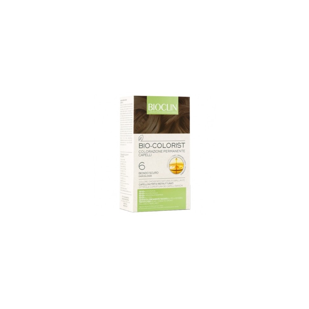 Bioclin Bio Colorist Colorazione Permanente Per Capelli N.6 Biondo Scuro 