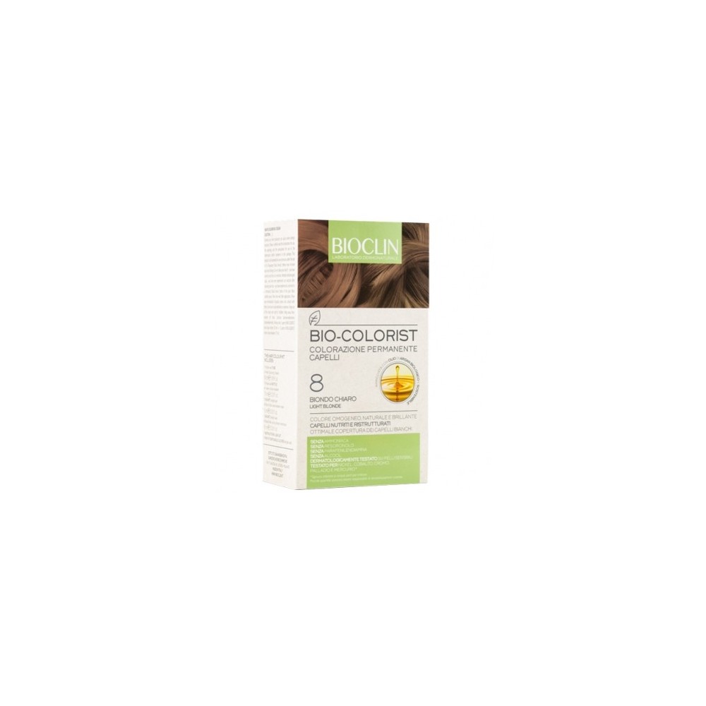 Bioclin Bio Colorist -Colorazione Permanente Per Capelli N.8 Biondo Chiaro 