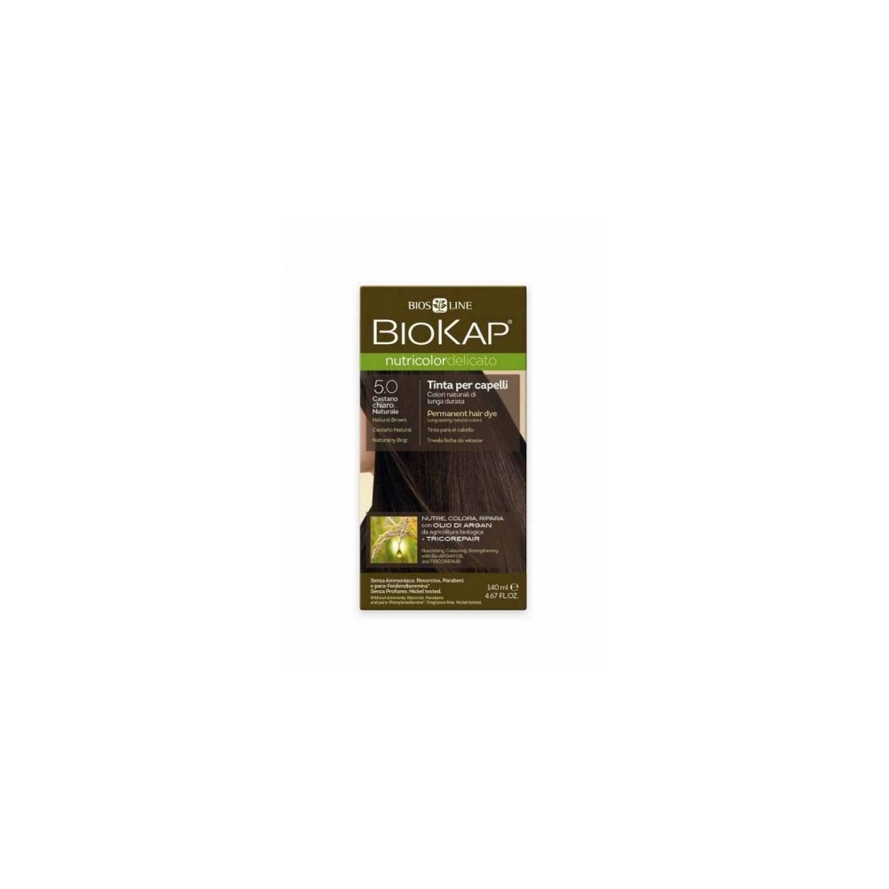 Bios Line Biokap Nutricolor Tinta Per Capelli N.5.0 Castano Chiaro 