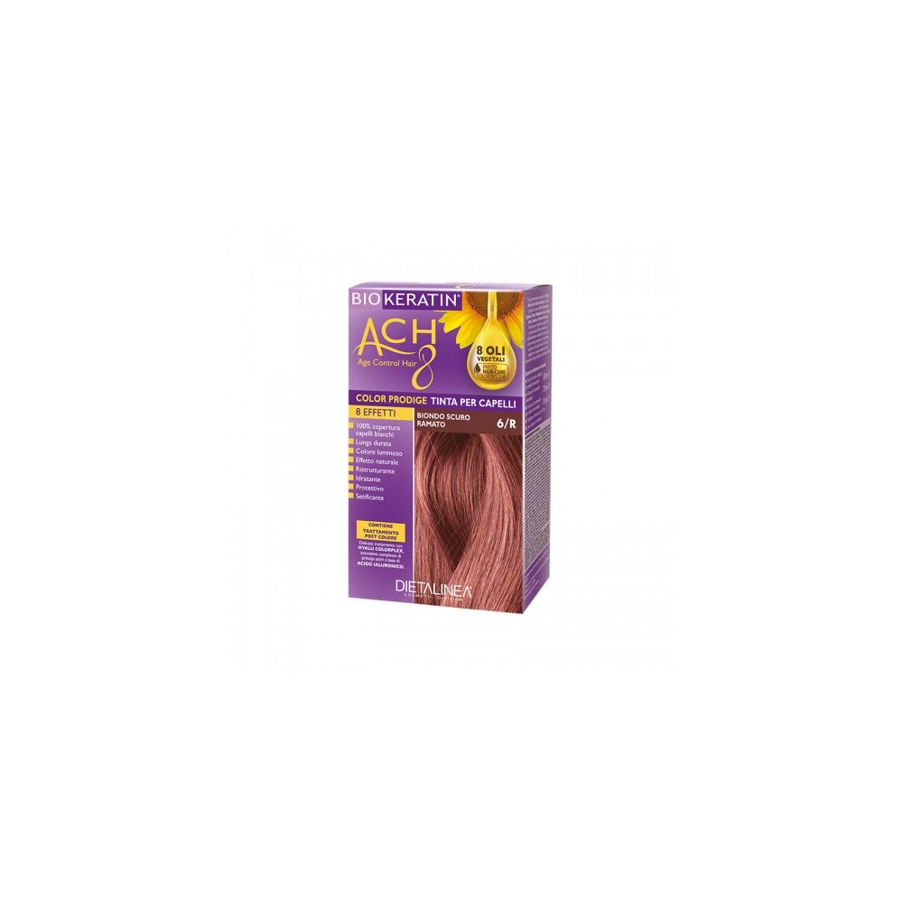 Dietalinea Biokeratin Ach 8 Color Prodige Tinta 6/R Biondo Scuro Ramato 
