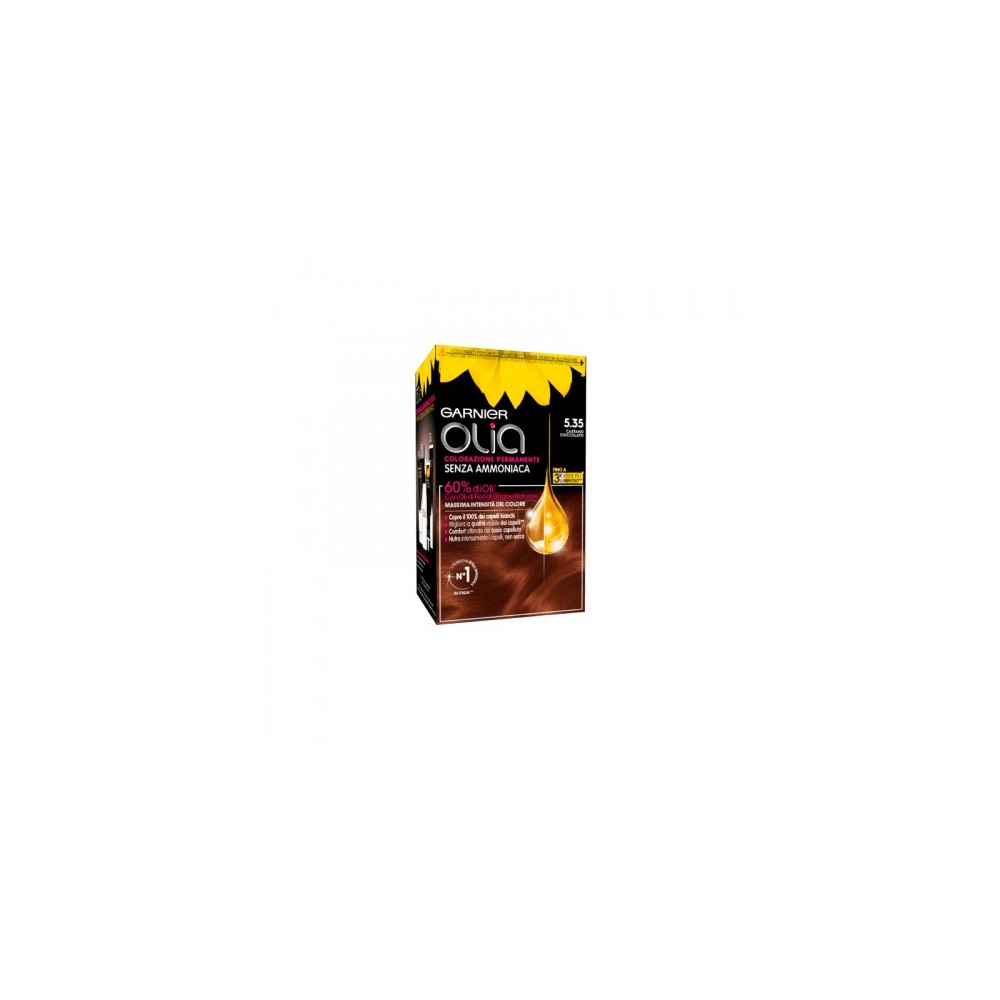 Garnier Olia Colorazione Permanente Senza Ammoniaca N.5,35 Castano Cioccolato 