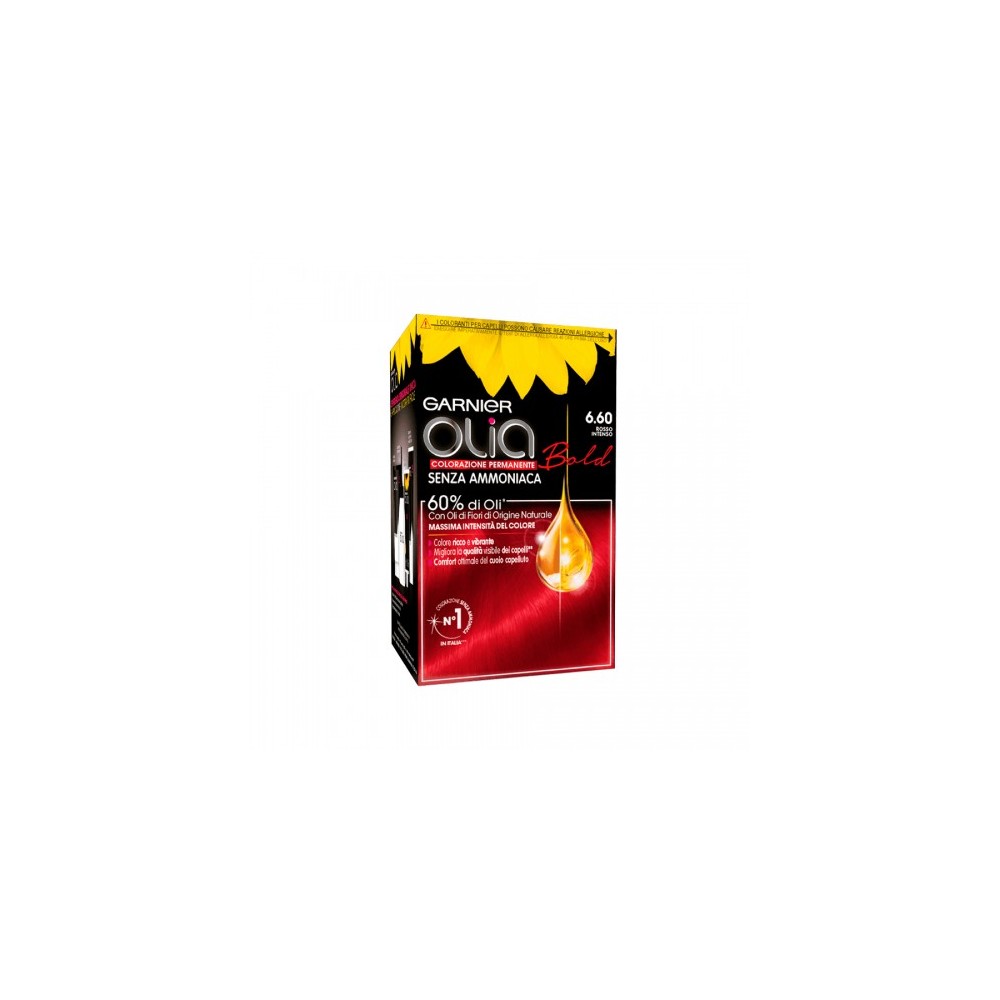 Garnier Olia Tintura Per Capelli N. 6.60 Rosso Intenso 