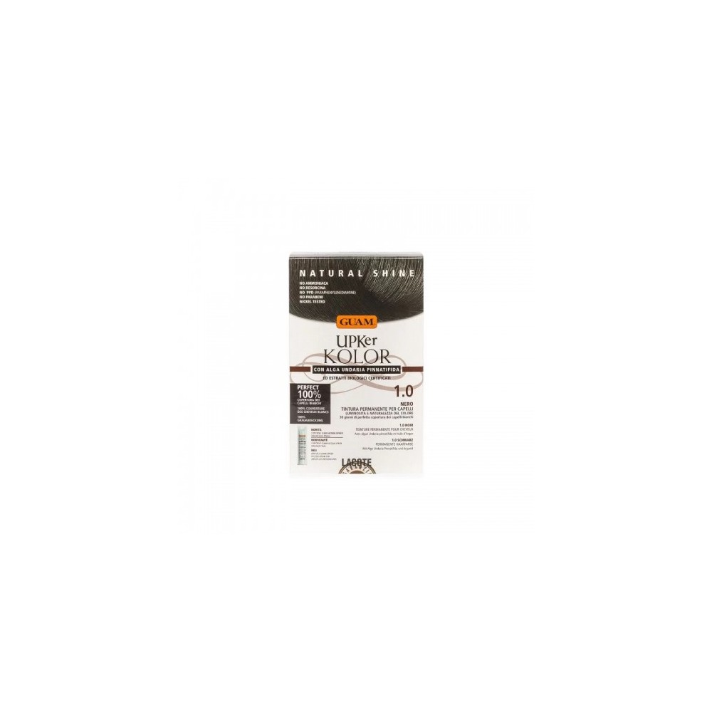 Guam Upker Kolor Tintura Permanente Per Capelli N.1.0 Nero 