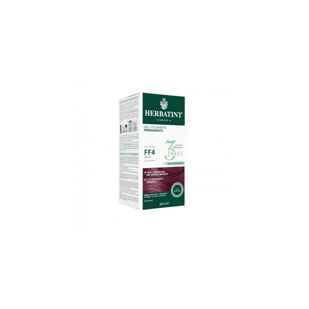 Herbatint 3 Dosi Gel Colorante Permanente 300 Ml Ff4 Violet 