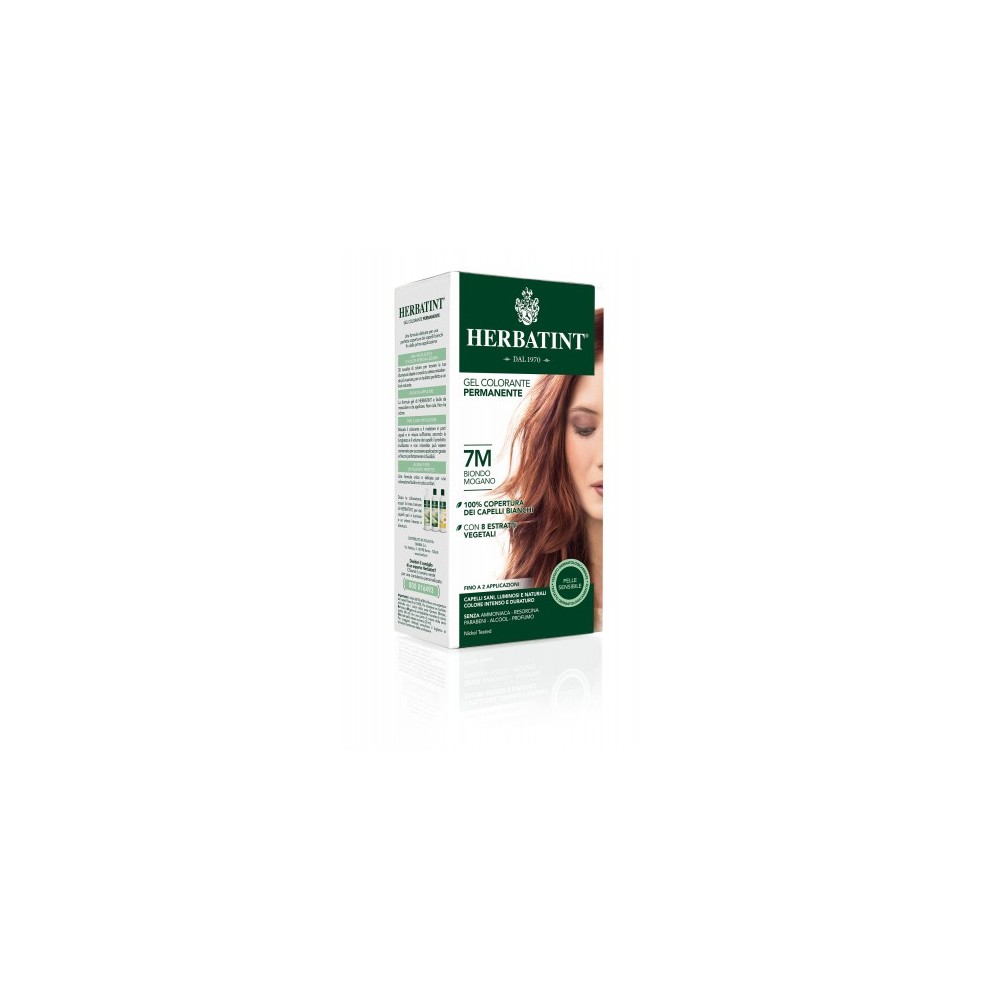 Herbatint Gel Colorante Permanente N. 7M Biondo Mogano 300 Ml 