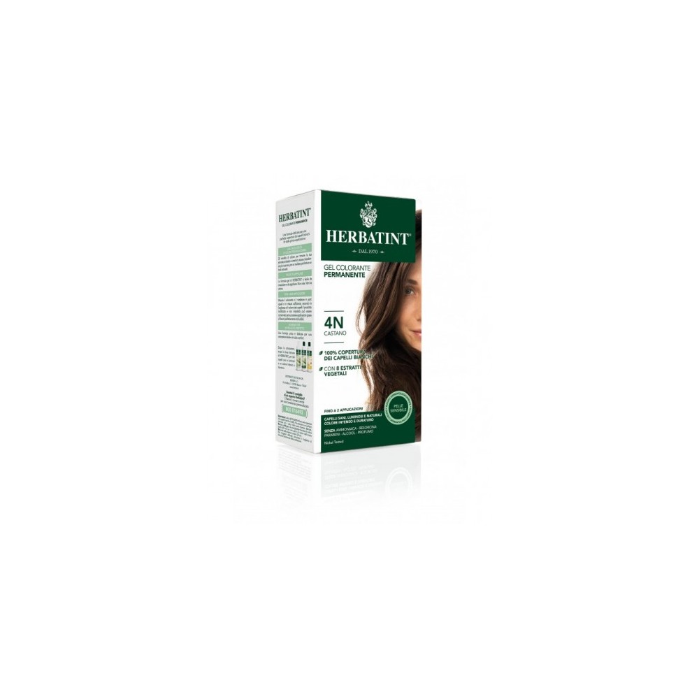 Herbatint Gel Colorante Permanente N. 4N Castano 300 Ml 