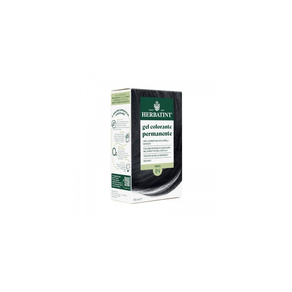 Herbatint Gel Colorante Permanente Per Capelli N.1N Nero 