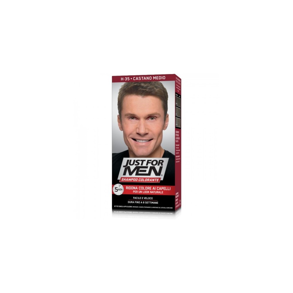 Just For Men Shampoo Colorante 30 Ml Castano Medio 