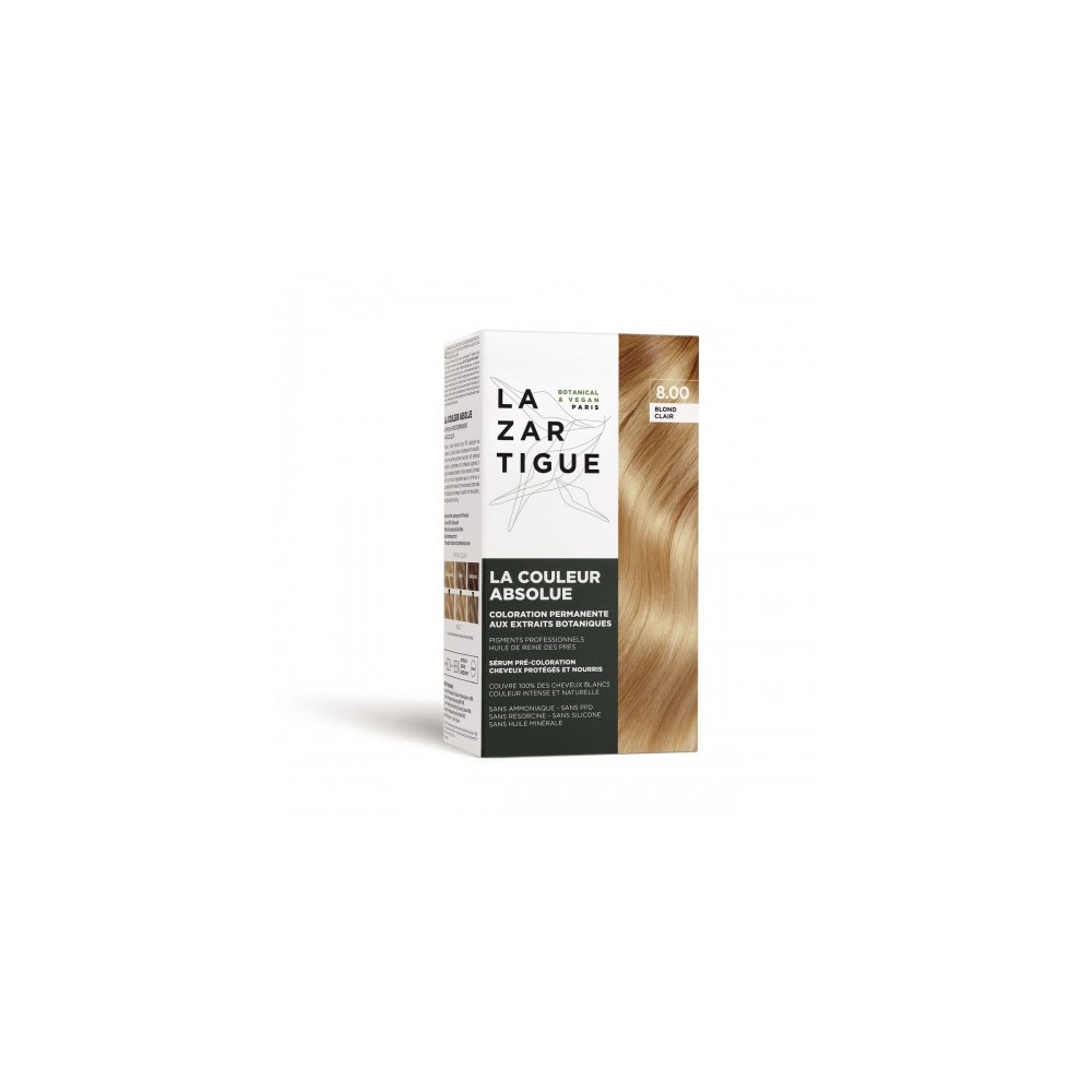 Lazartigue La Couleur Absolue Colorazione Permanente N. 8.00 Biondo Chiaro 