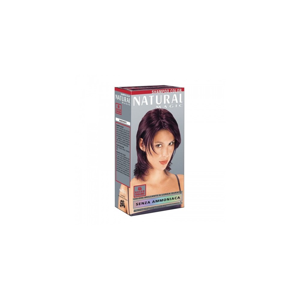 Natural Magic Shampoo Color Tinta Per Capelli A Lunga Durata N. 46 Rosso Violino 