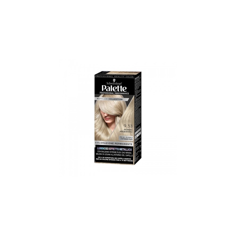Palette Metallic Collection Colorazione Permanente N. 9_53 Biondo Argentato 
