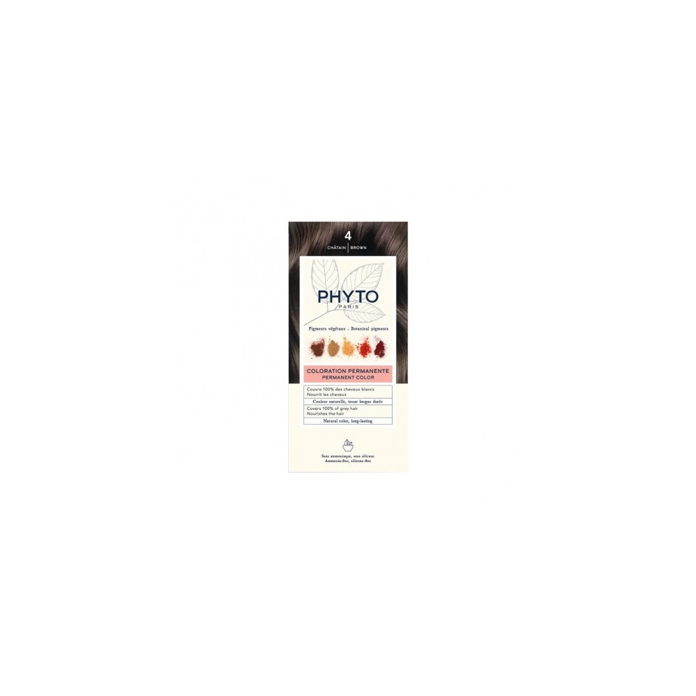 Phyto Color Kit Colorazione Permanente N.4 Castano 