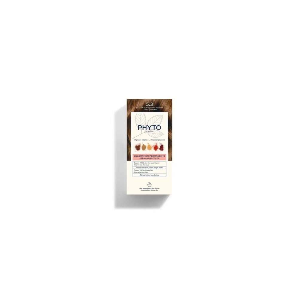 Phyto Hair Color Colorazione Permanente N 5.3 Castano Chiaro Dorato 