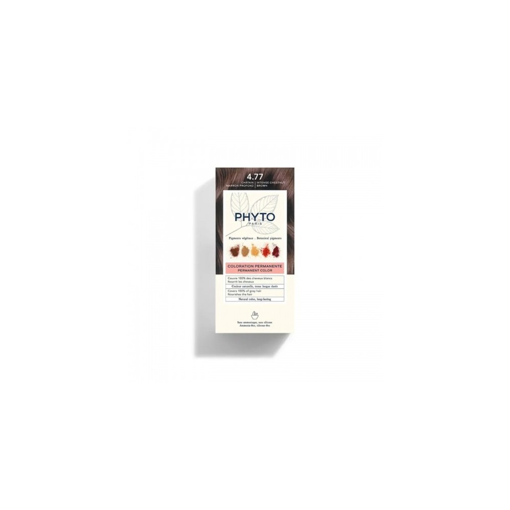 Phyto Hair Color Colorazione Permanente N 4.77 Castano Marrone Intenso 