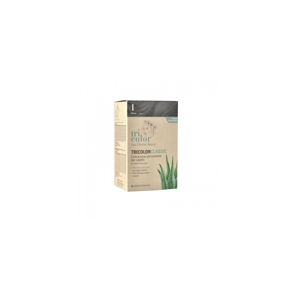 Specchiasol Tricolor Classic Tintura Per Capelli N. 1 Nero 