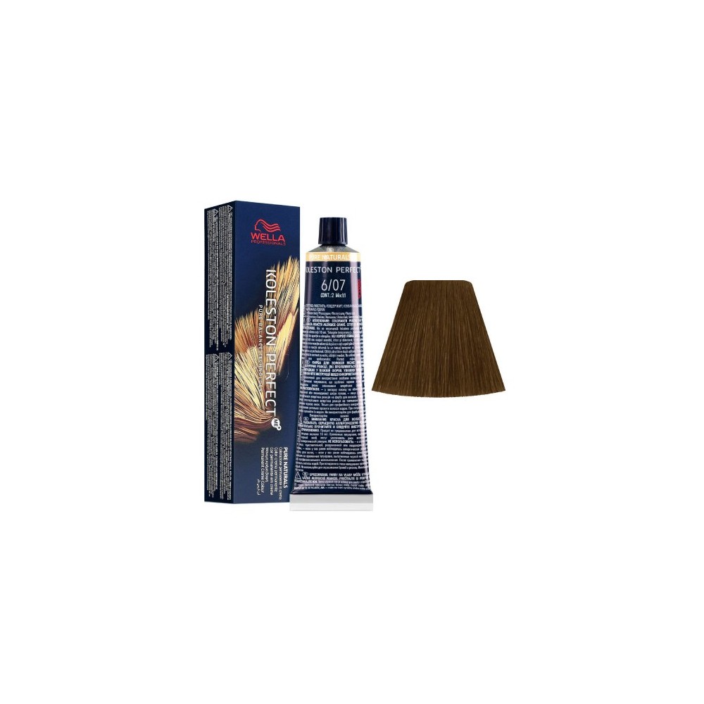 Wella Koleston Perfect Me+ Tintura Per Capelli N.6/07 Biondo Scuro Naturale Sabbia 