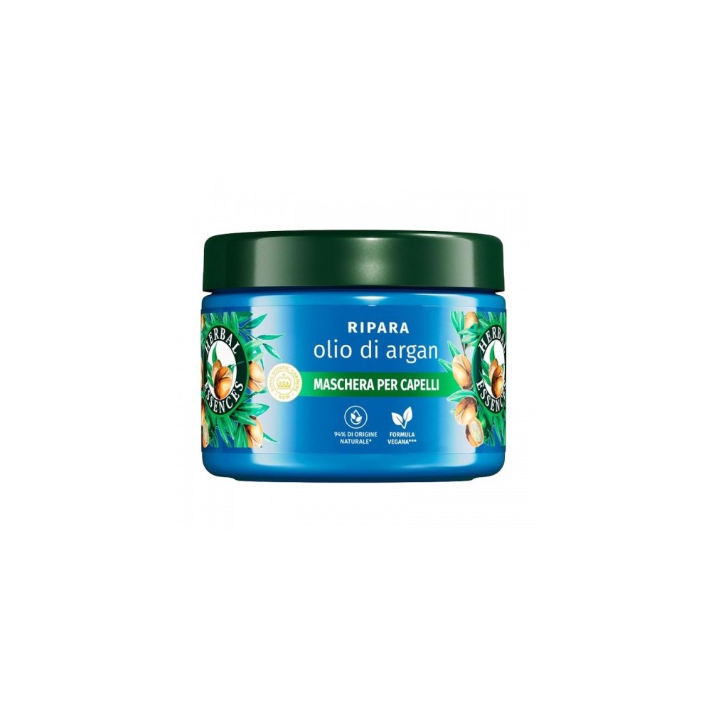 Herbal Essences Ripara Maschera Per Capelli All'Olio Di Argan 300 Ml 