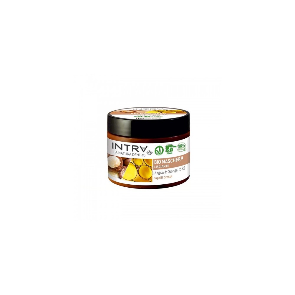 Intra Argan E Omega 3-6 Bio Maschera Lisciante 250 Ml 
