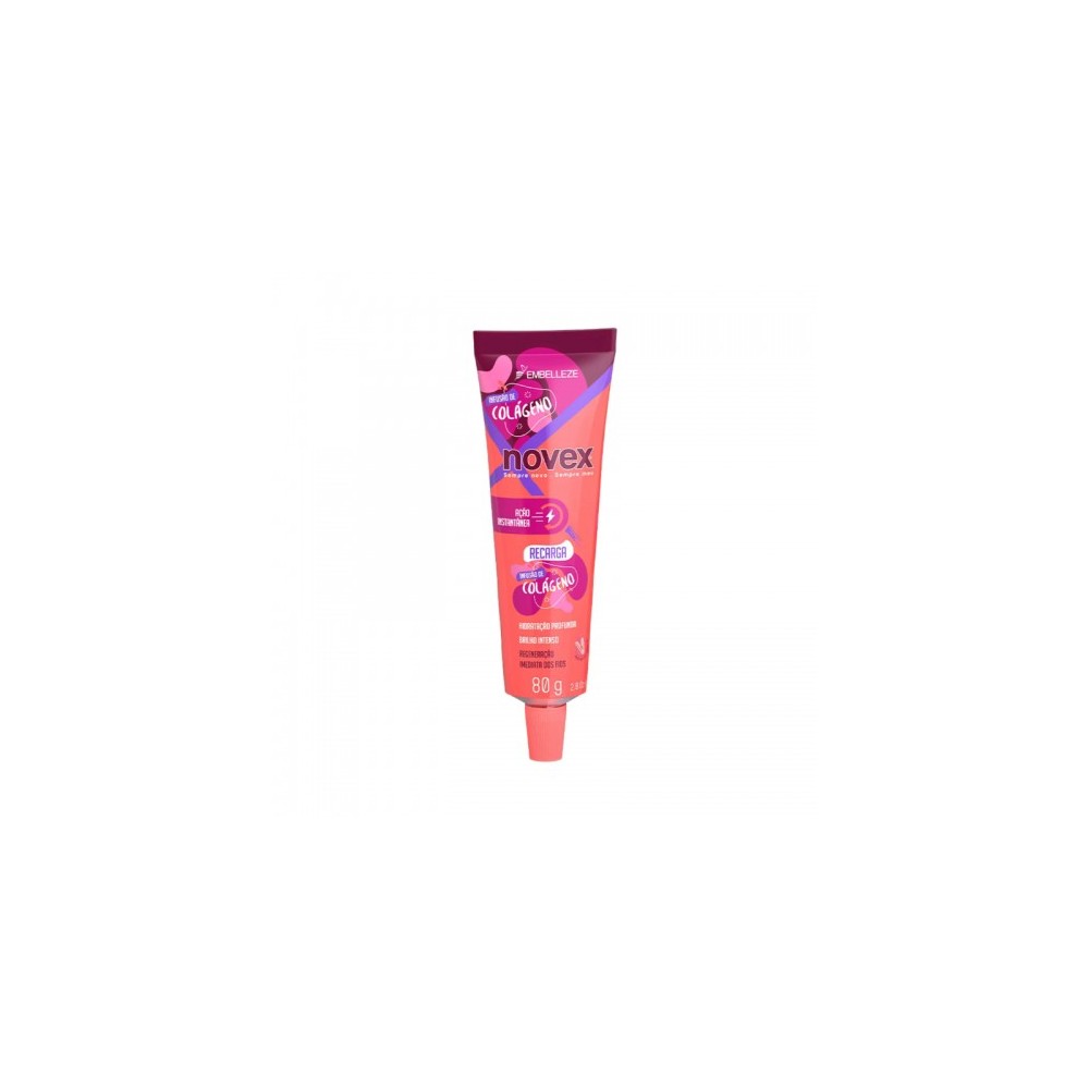 Novex Collagen Recharge Maschera Per Capelli Danneggiati 80 G 