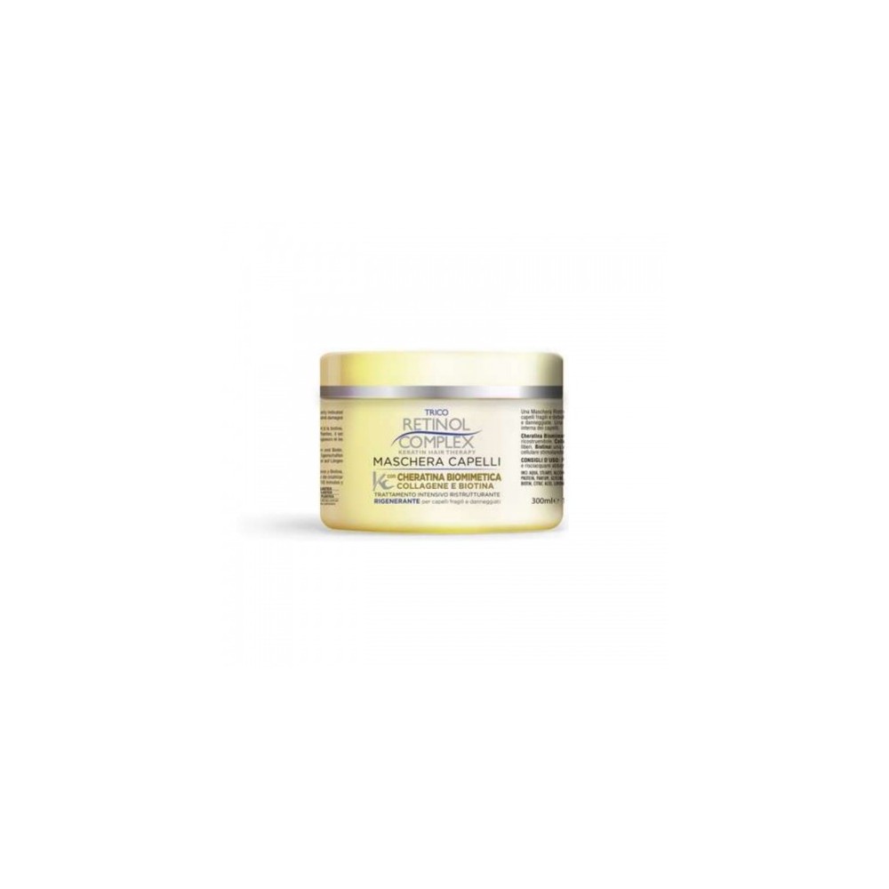 Retinol Complex Maschera Con Cheratina Biomedica Per Capelli Fragili 300 Ml 